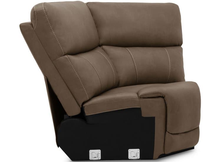 Flexsteel Carter Full Wedge, Cappuccino Fabric