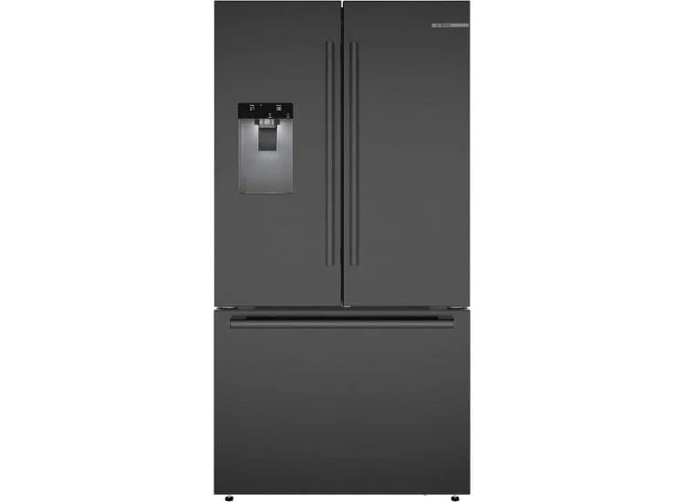 Bosch 26 Cu. Ft. French Door Refrigerator 36" Black Stainless Steel