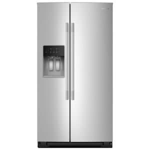 KitchenAid 20.8 Cu. Ft. Side-by-Side Refrigerator 36" Stainless Steel