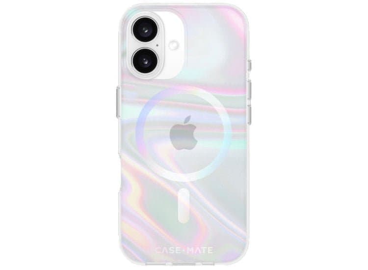 Case-Mate Cell Phone Case MagSafe for iPhone 16 in Soap Bubble