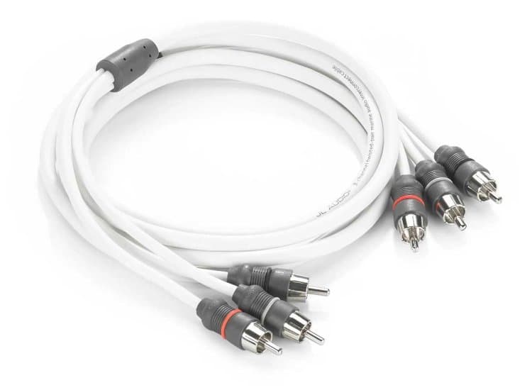 JL Audio 3-Channel 6ft. Marine Audio Interconnect Cable