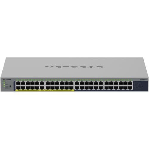 Netgear GS748PP 48-Port Gigabit PoE+ Compliant Unmanaged Switch