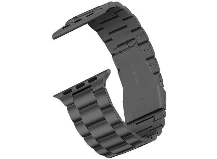 Abt 38/40/41/42mm Black Chain Stainless Steel Apple Watch Bracelet Band