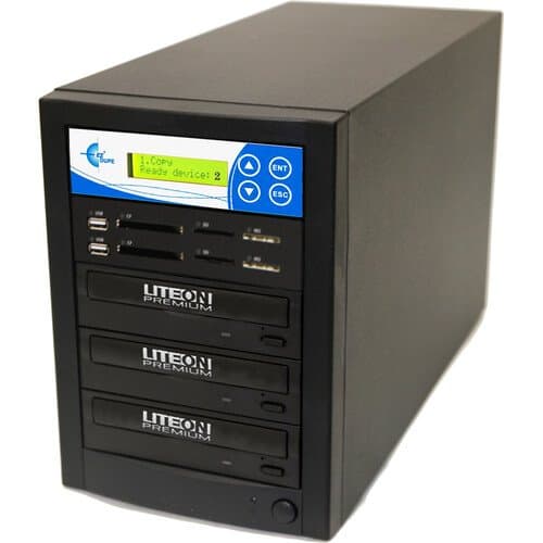 EZ Dupe Media Mirror Plus 2-Copy Multi-Format Duplicator