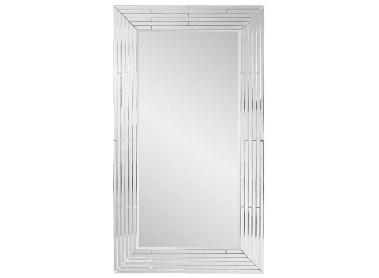 Howard Elliott Lenox Oversized Wall Mirror, Silver