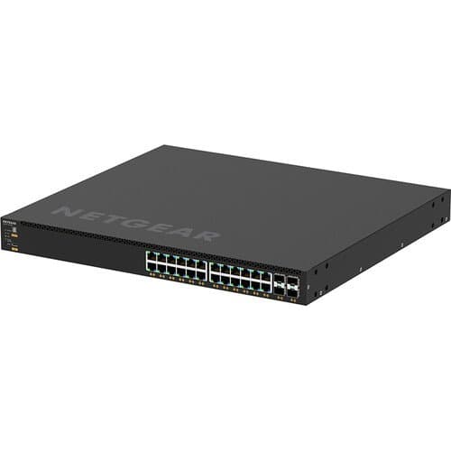 BZBGEAR Netgear AV Line M4350-24G4XF 24-Port Gigabit PoE+ Compliant Managed Switch