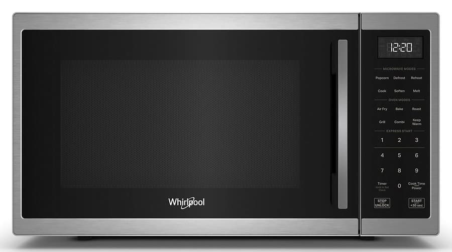 Whirlpool 1-cu ft 1350 -Watt Air Fry Countertop Convection Microwave ( Stainless Steel )