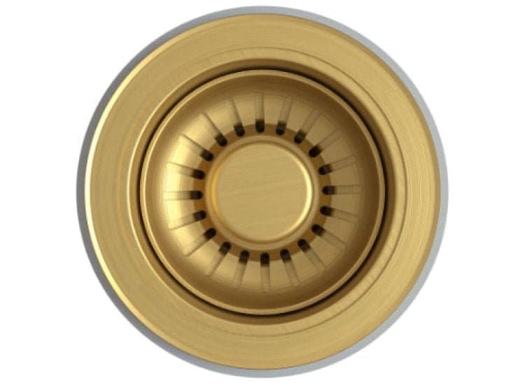 Aspect Drain Kitchen Sink Strainer with Basket, Chardonnay