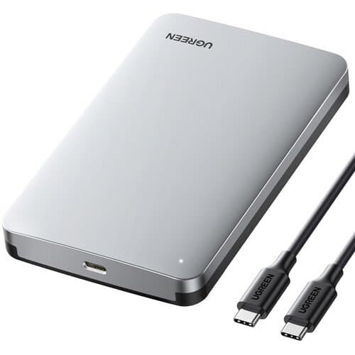 UGREEN USB-C 2.5" SATA External Drive Enclosure