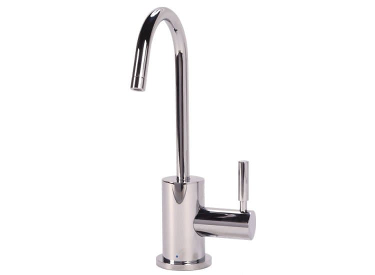 BTI Aqua-Solutions Contemporary C-Spout Cold Only Chrome Filtration Faucet