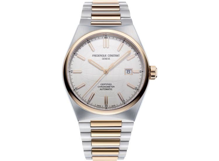 Frederique Constant Highlife Automatic COSC Watch 41mm with White Dial