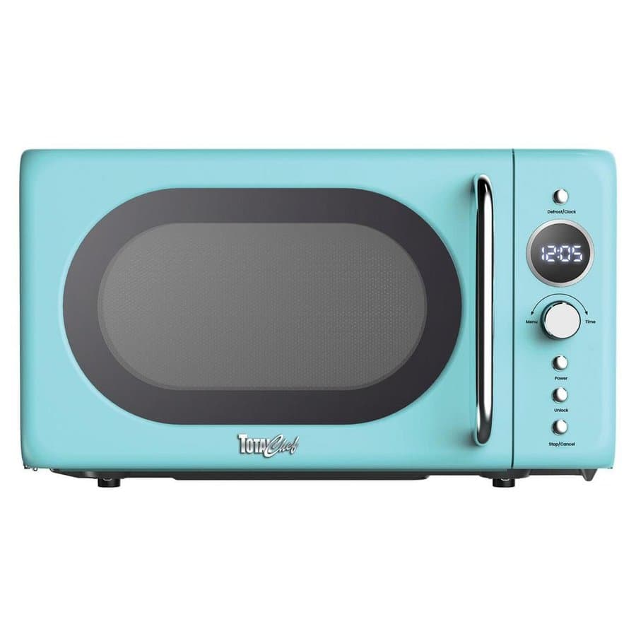 Total Chef Retro Countertop Microwave