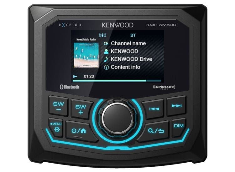 Kenwood eXcelon Motorsports Marine Digital Media Receiver w/ Bluetooth