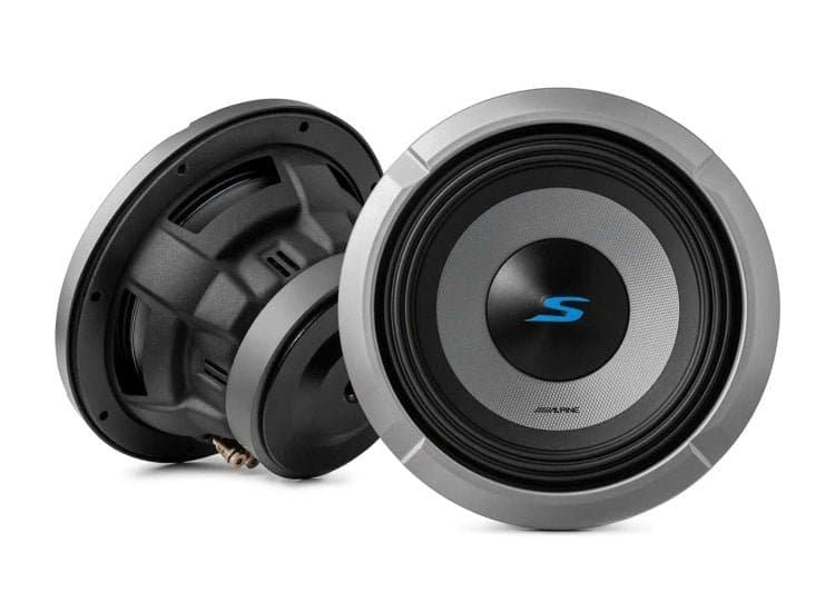 Alpine S-Series 8-Inch Dual 2-Ohm Mobile Subwoofer