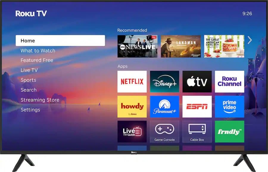 55" Class Select Series 4K QLED Smart RokuTV (2026)