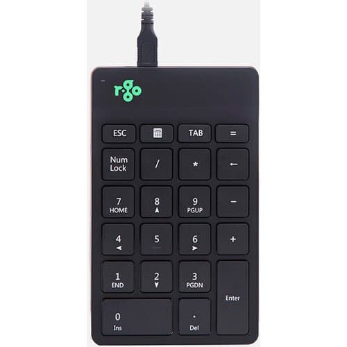 R-Go Tools Wired Numpad Break (Black)