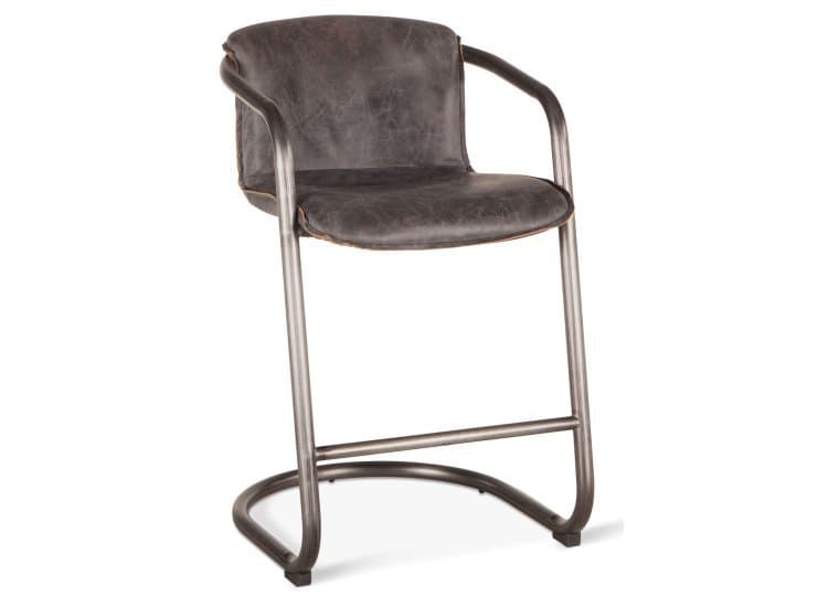 Home Trends & Design Portofino Antique Ebony Counter Chair