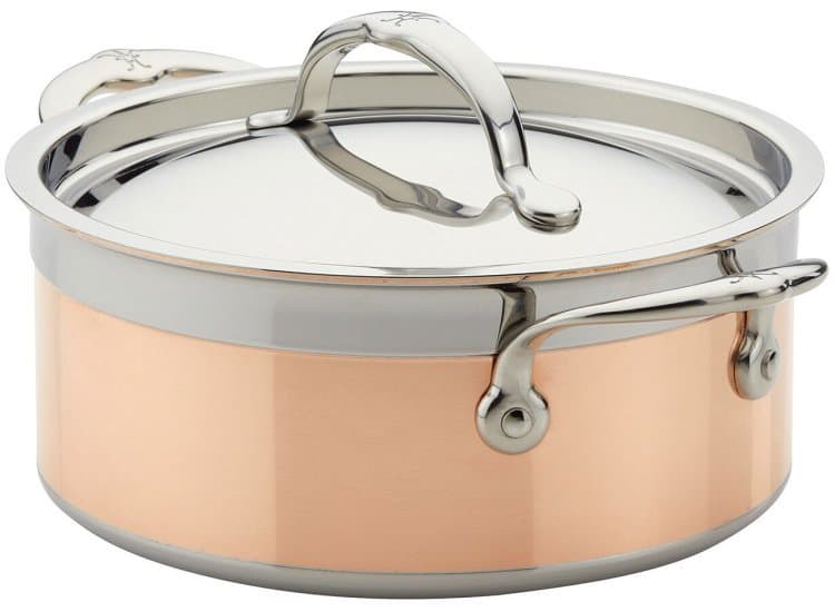 Hestan CopperBond 3.5 Qt Induction Copper Soup Pot