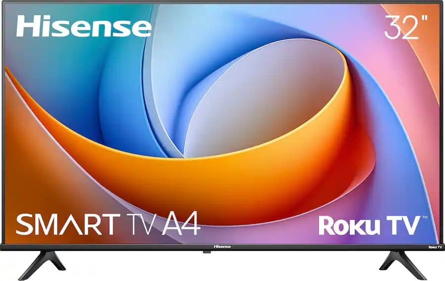 32" Class A4 Series HD 720P LED Smart Roku TV (2025)