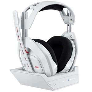 Logitech ASTRO A50 (Gen 5) LIGHTSPEED Wireless Gaming Headset + Base Station, White