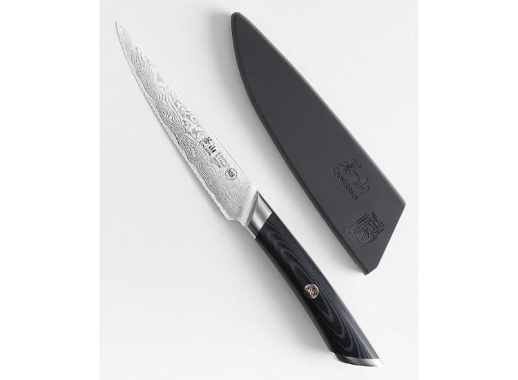 Cangshan Kuro Series 5-Inch Serrated Utility Knife