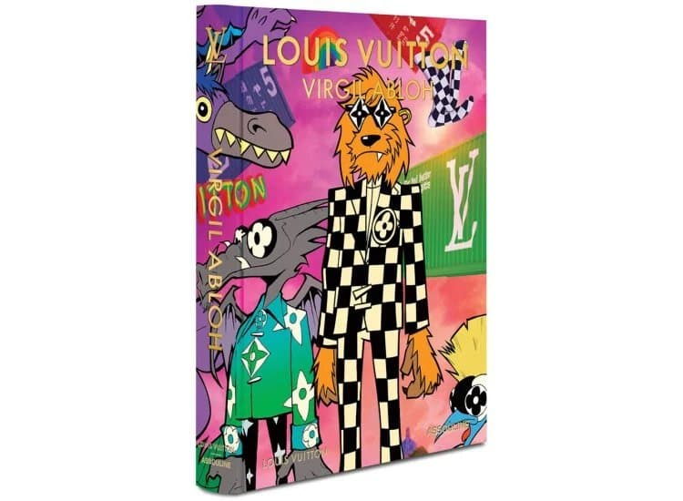 Louis Vuitton Virgil Abloh (Classic Cartoon Cover) Book-ASSOULINE