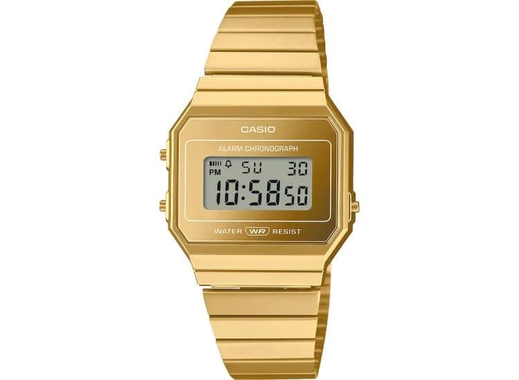 Casio Vintage Watch 35.5mm with Gold Dial