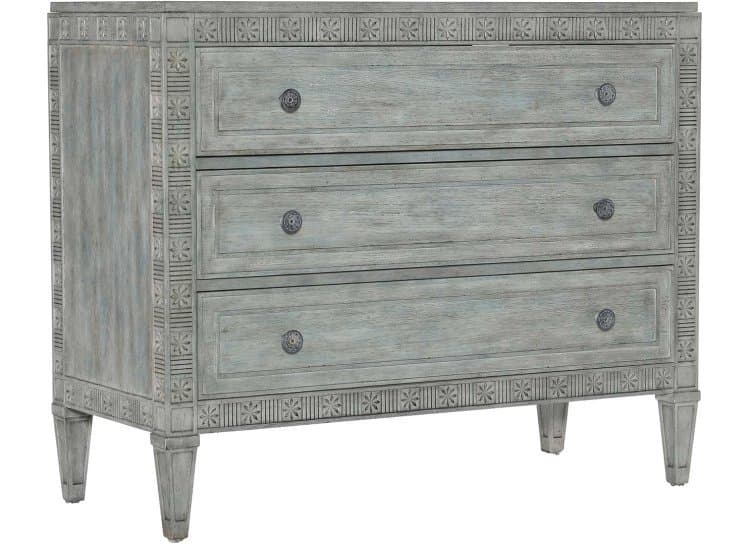 Hooker Furniture Charleston Chest with Three Drawers, Waterscape Blue