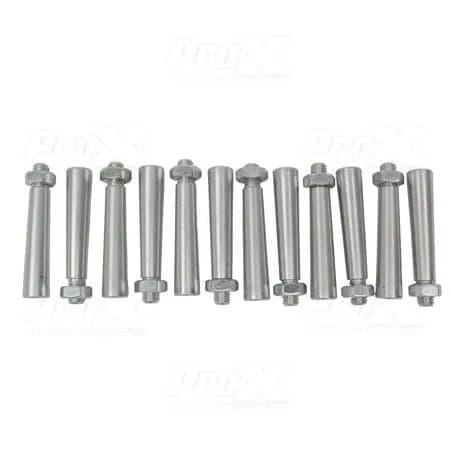 ProX XT-SPN12 Tapered Shear Pin With Threaded Tip and Nut For Conical Coupler, 12-Pack