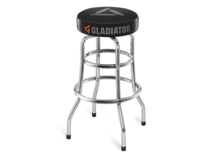 Gladiator Black Garage Stool