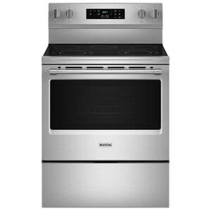 Maytag 30 in. 5.3 cu. ft. Electric Range with Radiant Burners-White