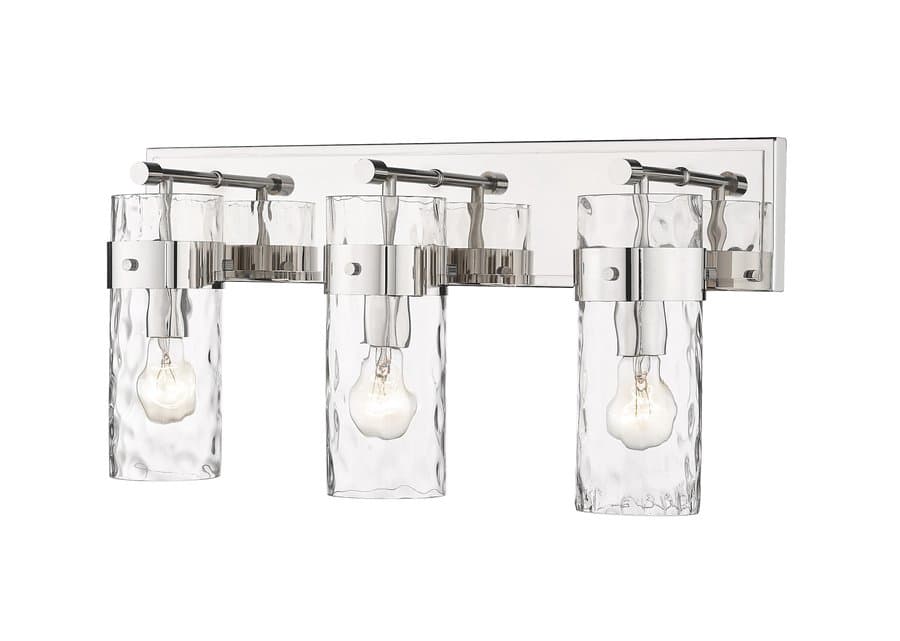 Z-Lite Archer 25-in 3 Light Polished Gold Transitional Bathroom Vanity light