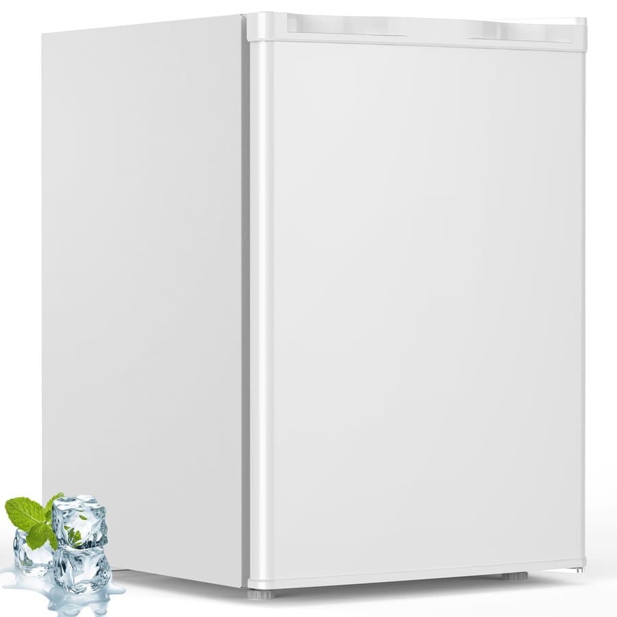 COWSAR 2.6-cu ft Mini Fridge with Freezer ( White )
