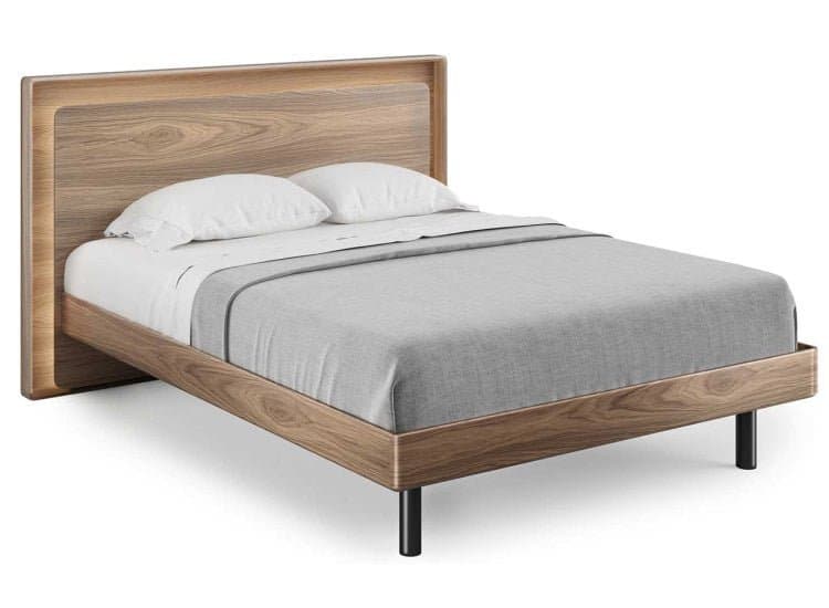 BDI Linq Bedroom Up-Linq Bed-Queen-in Natural Walnut