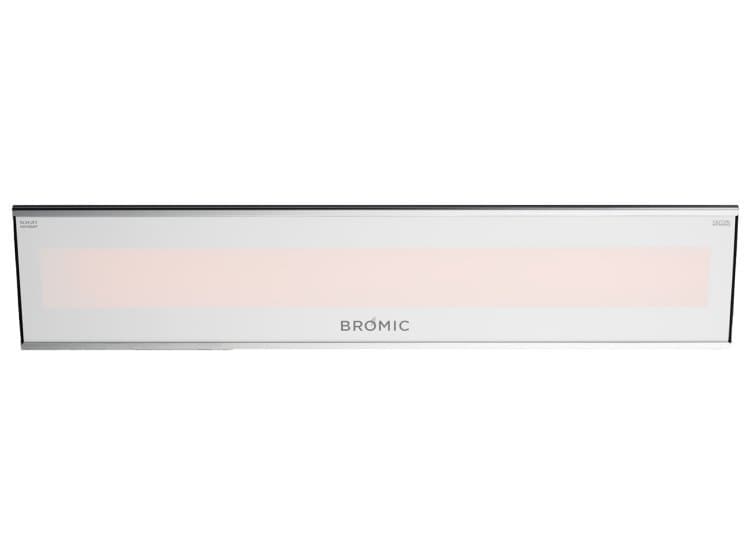 Bromic Heating Platinum Smart-Heat-Marine Grade 4500W 208V White Electric Outdoor Patio Heater