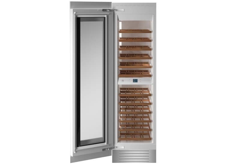 Bertazzoni Wine Column Built-In Left Hinge 24" Custom Panel Frame
