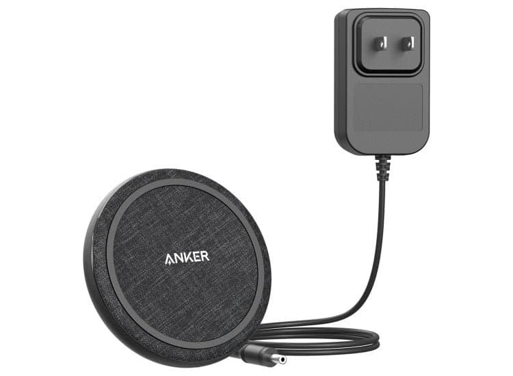 Anker PowerWave II Pad 15W Wireless Charger, Gray Finish
