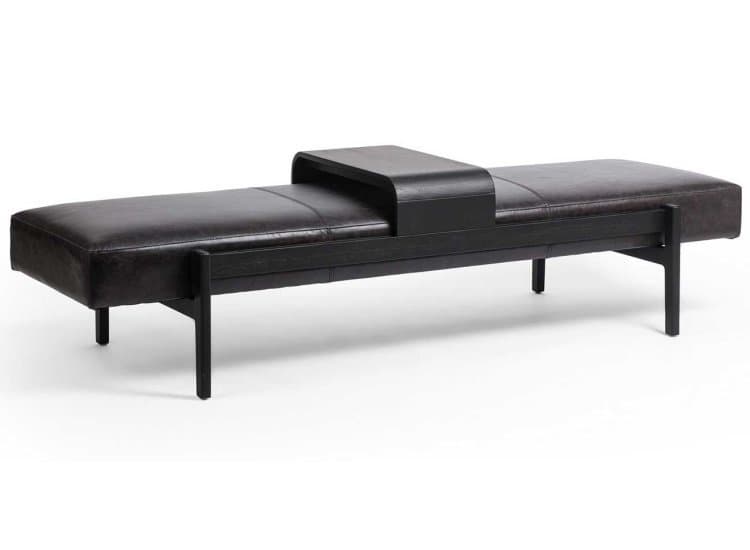 Four Hands Fawkes Bench, Sonoma Black