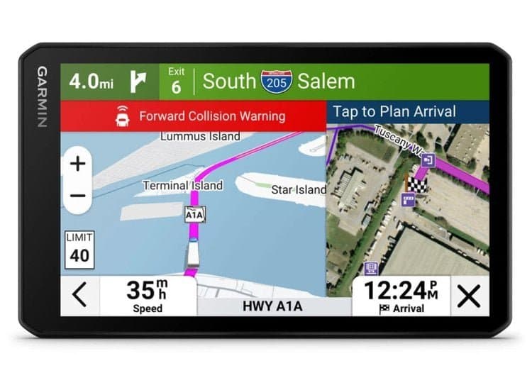 Garmin dezlCam OTR725 Trucking GPS 7-Inch with Built-In Dash Cam