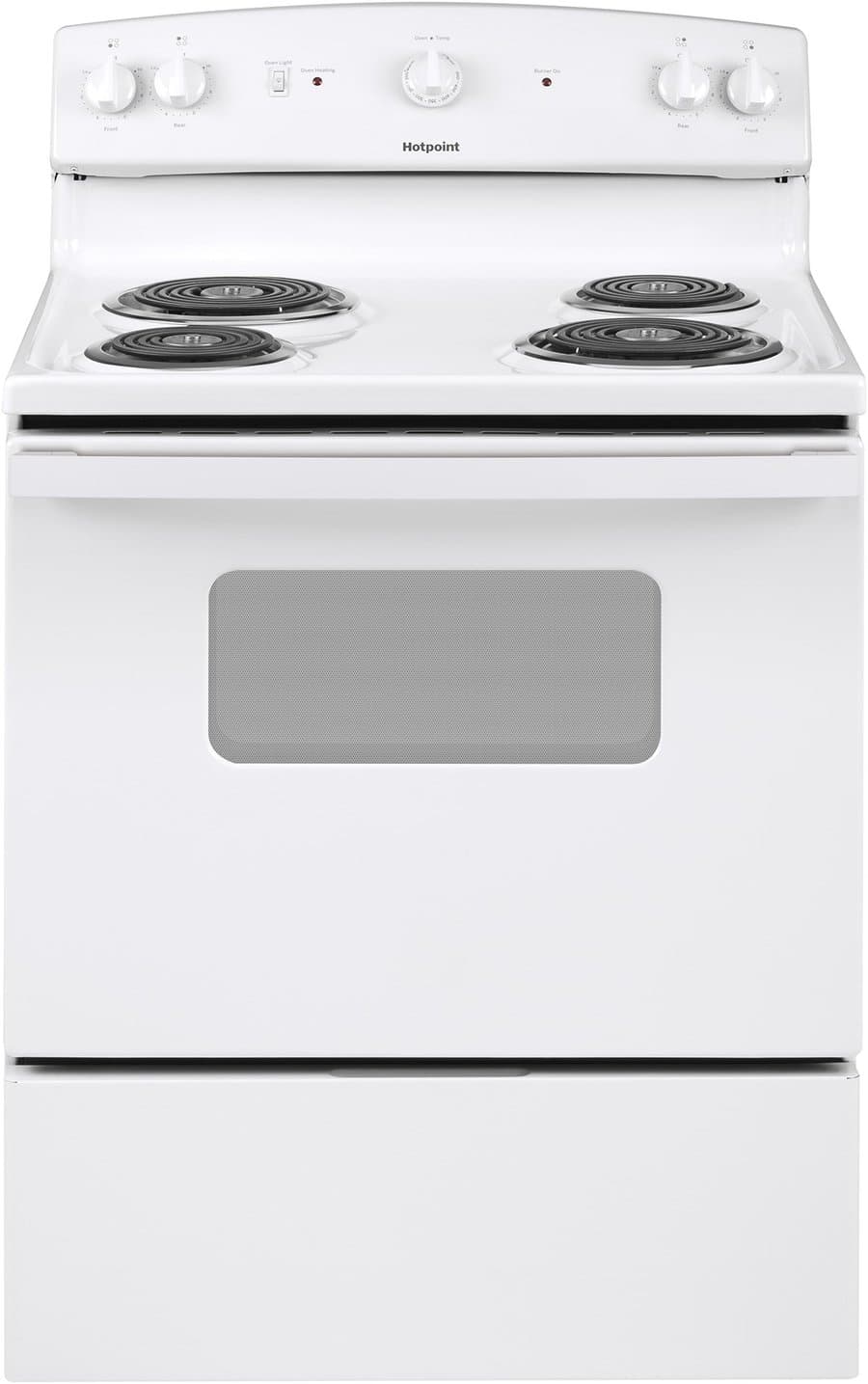 Hotpoint 30-in 4 burners 5.0-cu ft Freestanding Electric Range ( White )