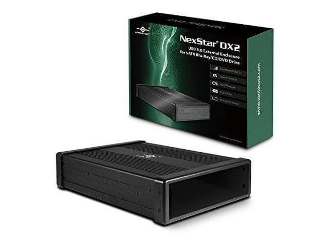 VANTEC NexStar DX2 USB 3.0 External Enclosure for SATA Blu-Ray/CD/DVD Drive