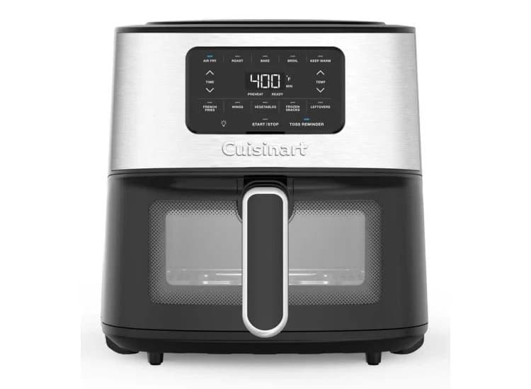 Cuisinart 6-Quart Basket Air Fryer, Stainless Steel