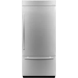 JennAir 20.86 Cu. Ft. Built-In Bottom Freezer Refrigerator Right 36-Inch Wide in Custom Panel - JB36NXFXRE
