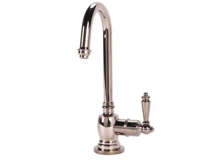 BTI Aqua-Solutions Traditional C-Spout Cold Only Brushed Nickel Filtration Faucet