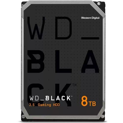 WD 8TB WD_BLACK 7200 rpm SATA III 3.5" Internal Gaming HDD (256MB Cache)