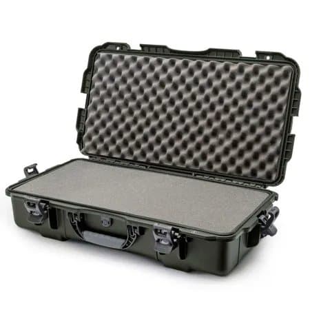 Nanuk 980 Waterproof Hard Case with Cube Foam Insert, Olive