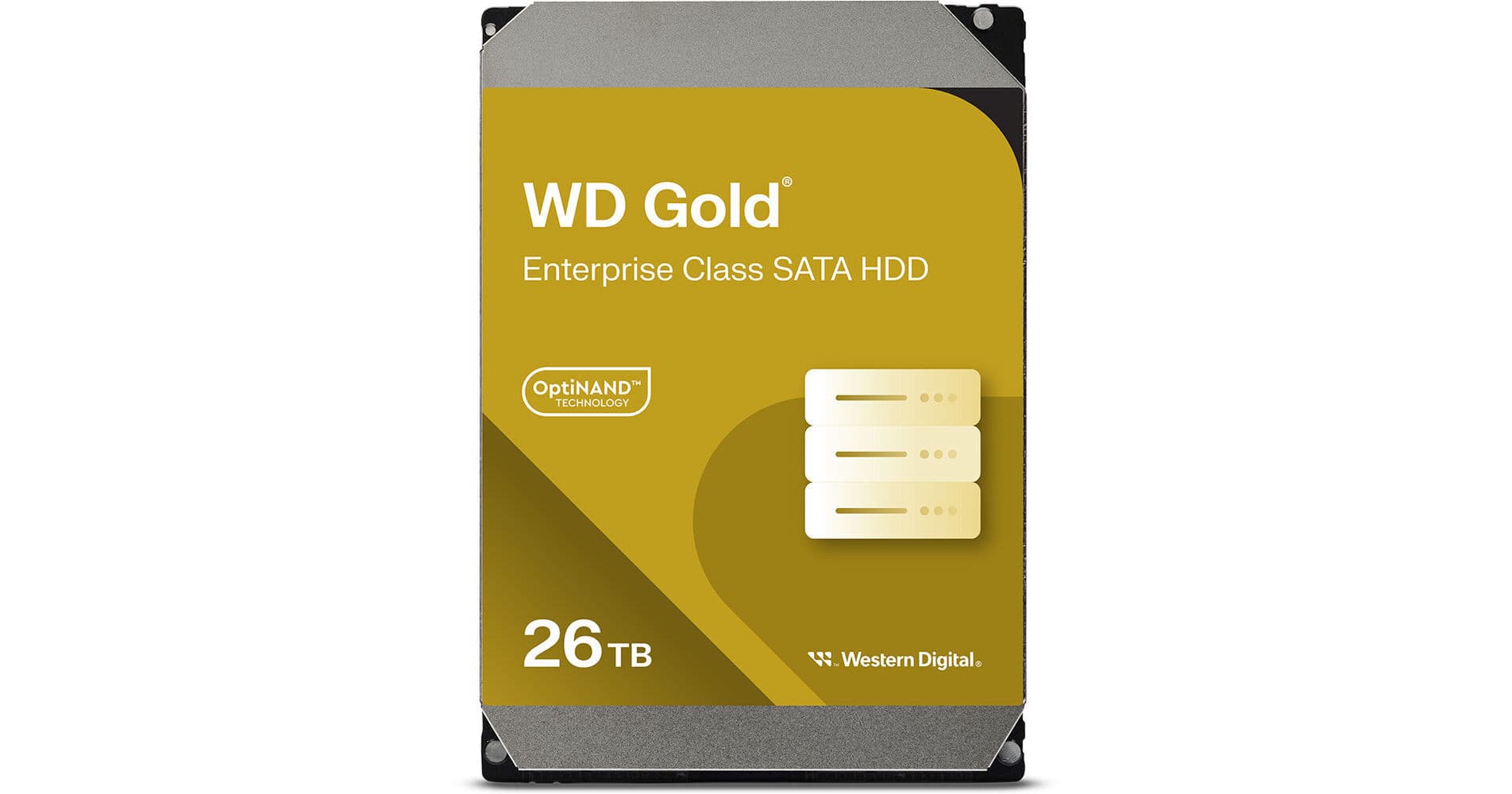 WD 26TB Gold 7200 rpm SATA III 3.5" Internal Enterprise HDD