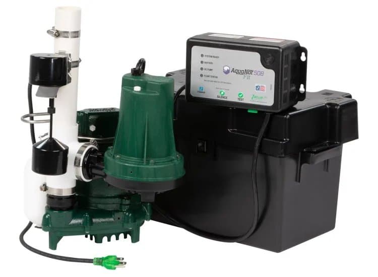 Zoeller AquaNot Fit 508 ProPak with M53 Sump Pump System