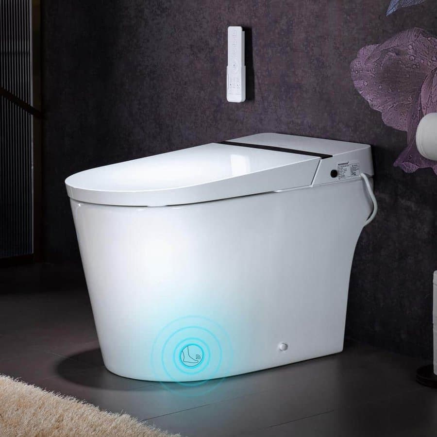 WOODBRIDGE Intelligent Dual Flush Elongated Smart Toilet Bidet