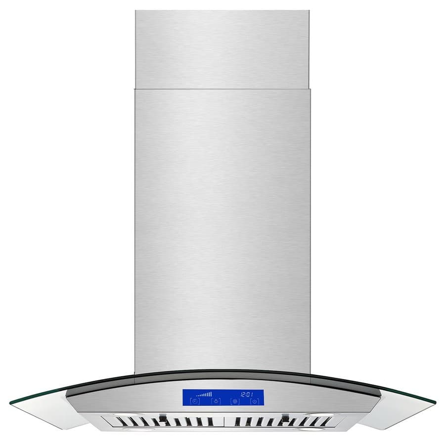 Streamline 30 inch Convertible 350-CFM Stainless Steel Island Range Hood